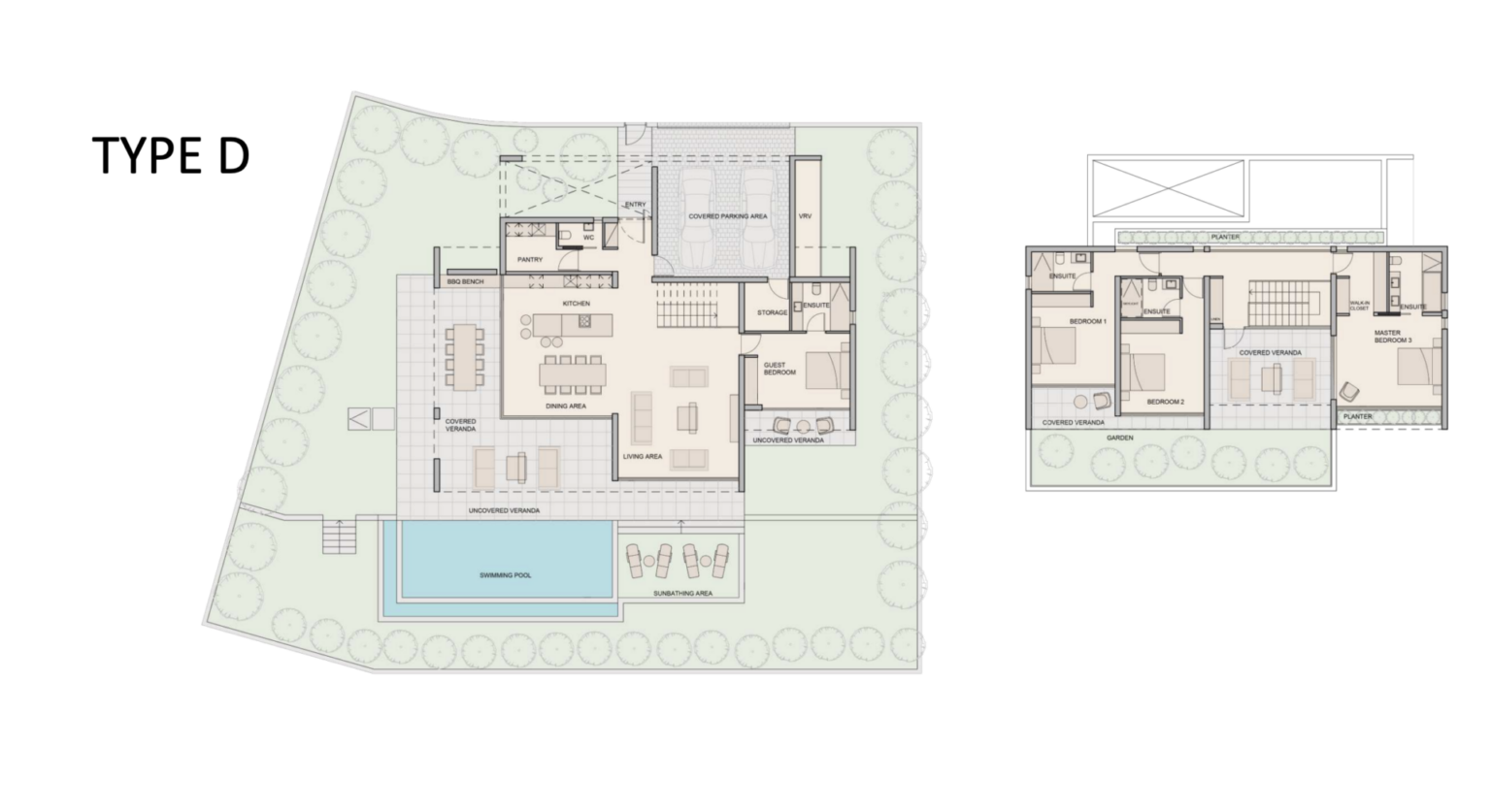 Floorplan Residence Type D