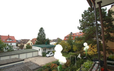 Objekte 6 Blick Vom Balkon