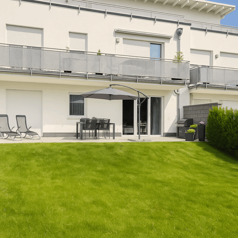 Gartenseite Rückansicht
