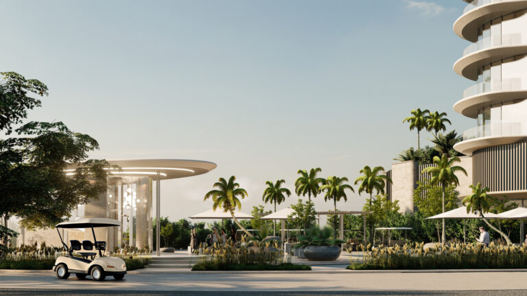 Ellington Views - beach pavilion - with golf cart