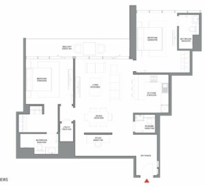 Floor Plan 2,5 Bedroom