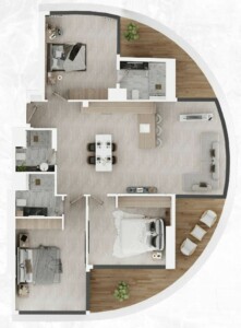 Floor Plan 3 Bedroom