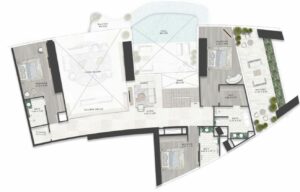 Floor Plan 4 Bedroom Duplex Second Floor