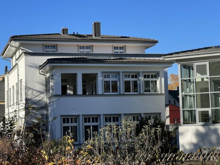 Blick v Gartenseite