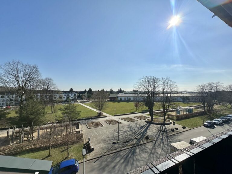 Ausblick auf Park