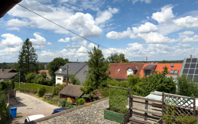 Balkon + Dachterrasse