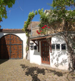 Romantischer Innenhof