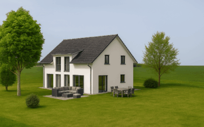 Musterbild - Rückansicht Mit Garten