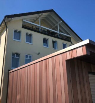 Hinterhof Ansicht