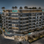 Modernes 1-Zimmer Apartment Mit Großen Raumhohen Fenstern Und Einbauküche! 3 Reef 1000 Cam1 Night 1