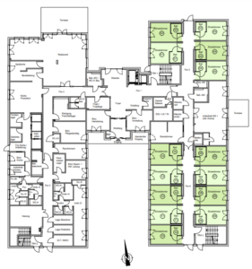 Lageplan Erdgeschoss