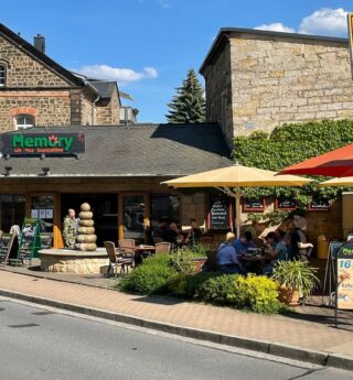 Eiskaffee Terrasse