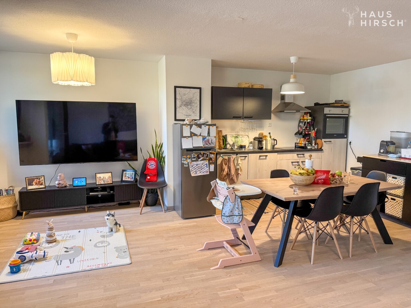 Wohn-Esszimmer-Küche