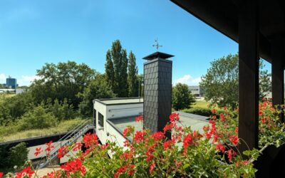Ausblick Von Der Dachterrasse