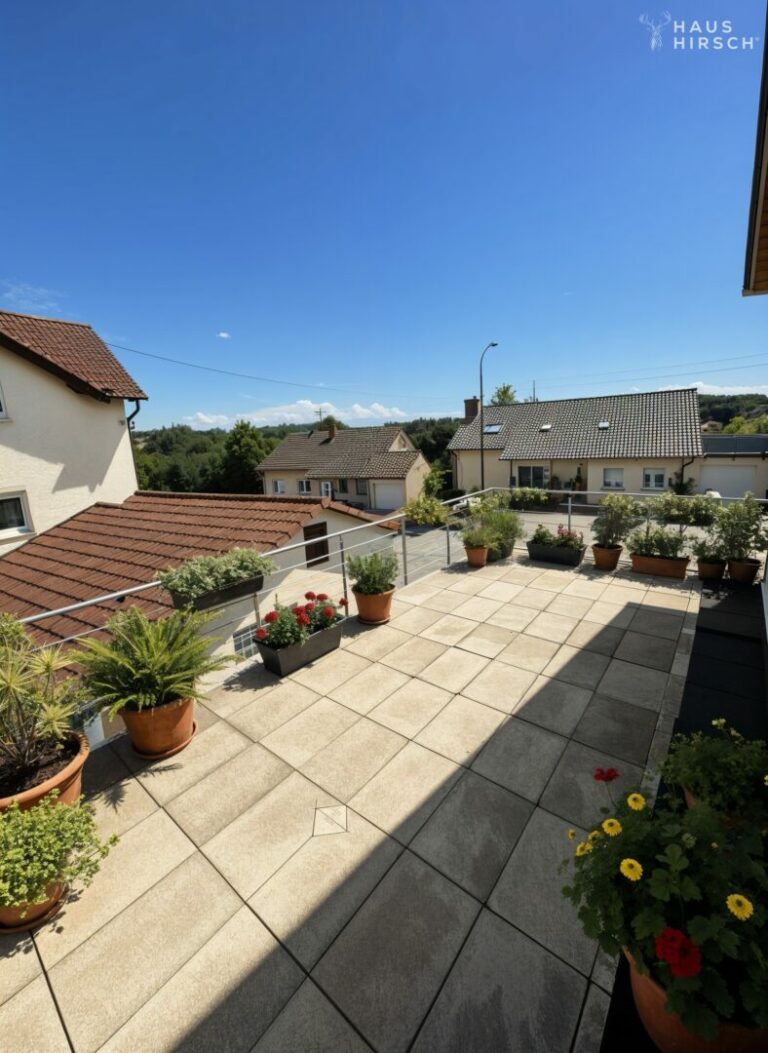 Ausblick Terasse
