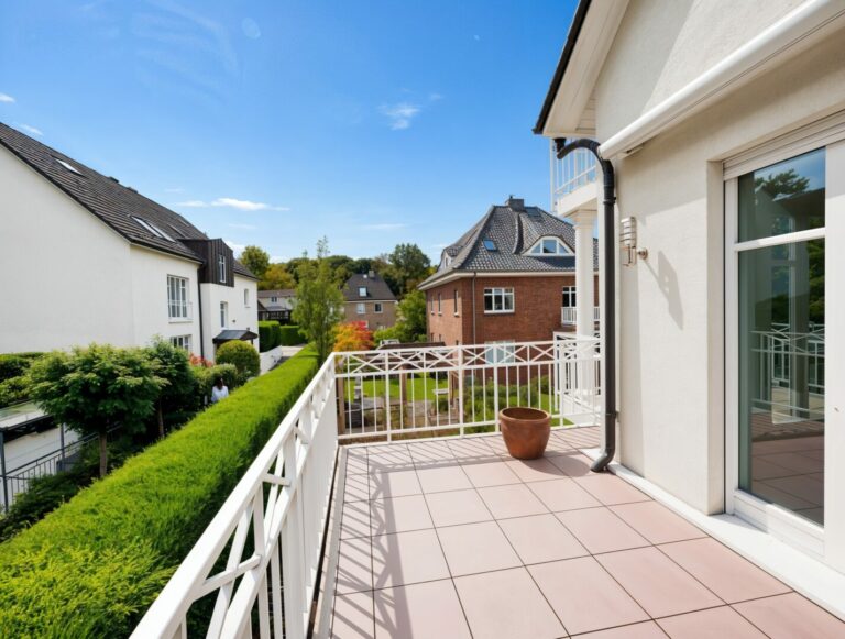 Balkon nach Süden