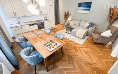 Objekte 4 Wohnzimmer Blick In Die Küche