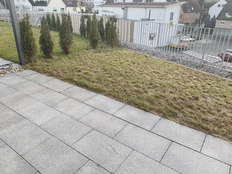 Terasse und Garten