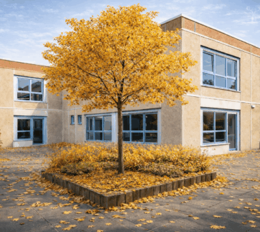 Außenbereich Mehrzweckgebäude