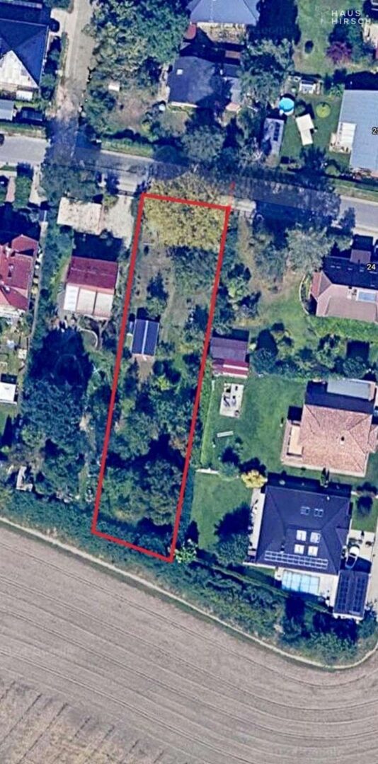 Grundstück Luftansicht