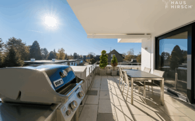 Objekte 5 Ausblick Dachterrasse