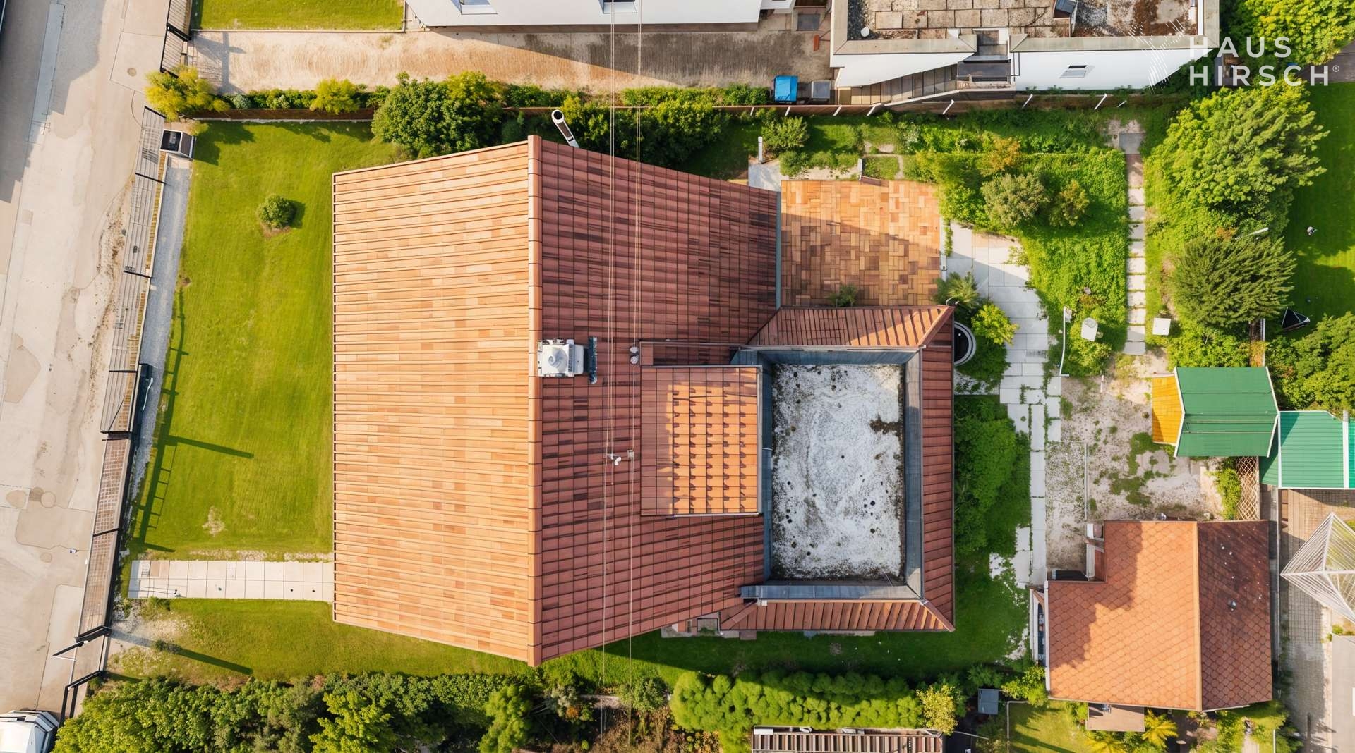 Haus Draufsicht