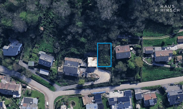 Grundstück von Oben