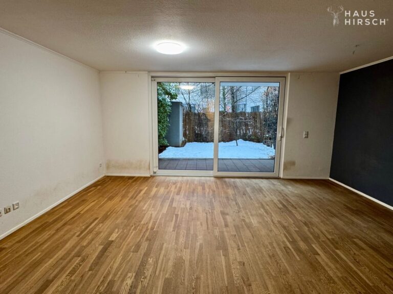 Wohnbereich ohne Möblierung