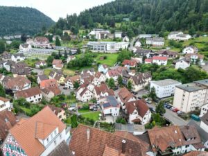 Drohnenaussicht Bad Liebenzell