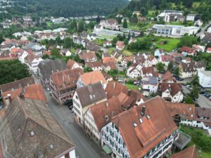 Drohnenaufnahme Bad Liebenzell