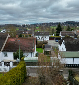 Ausblick Grundstück