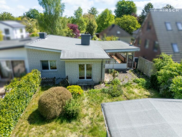 Hausansicht aus der Vogelperspektive