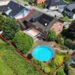 Hausansicht Vogelperspektive