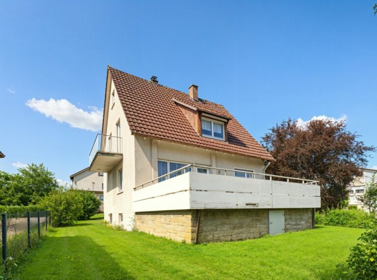 Haus Ansicht Garten