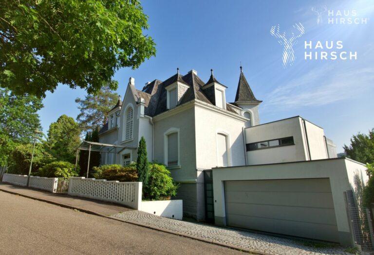 Außenansicht Villa (Straße)