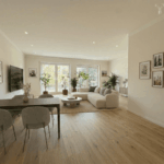 Eg Ess-/Wohnzimmer- Beispiel Foto Fertig Renoviert