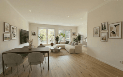 Eg Ess-/Wohnzimmer- Beispiel Foto Fertig Renoviert