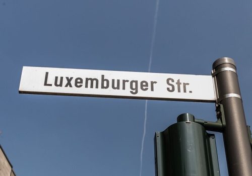 Straßenschild