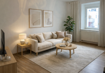 Beispiel Wohnzimmer (KI)