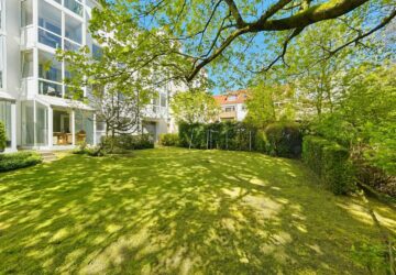 Blick auf Wintergarten