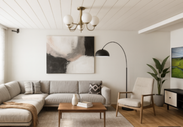 KI-Visualisierung – Wohnzimmer
