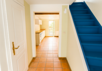 KI-Visualisierung – Eingangsbereich Altbau