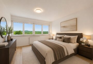 Schlafzimmer Staging