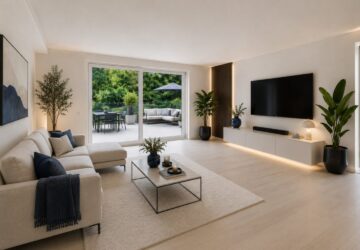 Wohnzimmer Staging