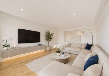 Wohnzimmer Staging