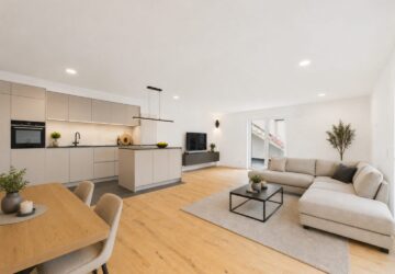 Wohnzimmer/Esszimmer Staging