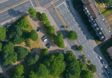 Grundstücksansicht Perspektive