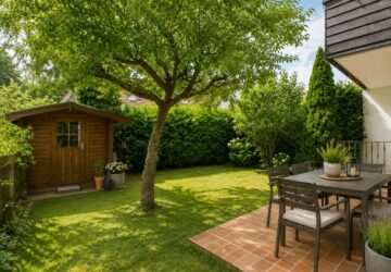 Garten mit Terrasse