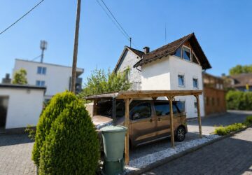 Haupteingang & Carport