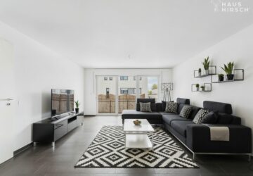 Wohnbereich eingerichtet